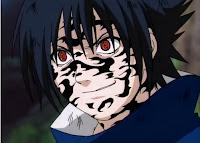 Regra do Juuin (Selo Amaldiçoado) Sasuke 1 nível